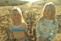 Honey Cake Tiger Kids' Magical Jungle Long Sleeve Dress