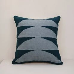 Kiliim Dark Eclipse Throw Pillow Cover