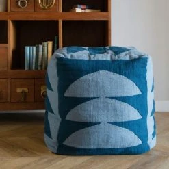 Kiliim Eclipse Pouf