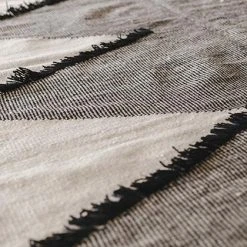 Kiliim Frilled Diamonds Wool Runner / Rug