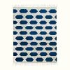 Kiliim Hexa Blue Wool Rug
