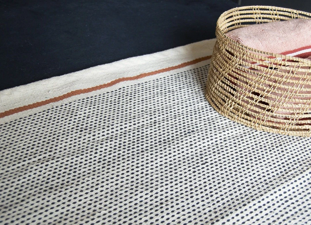 Kiliim Lines Bath Mat 5 Kiliim Lines Bath Mat