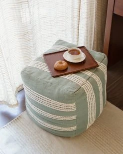 Kiliim Home Goods Meadow Pouf