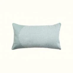 Kiliim Mint Archway Lumbar Pillow Cover