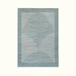 Kiliim Home Goods Mint Lotus Runner / Rug