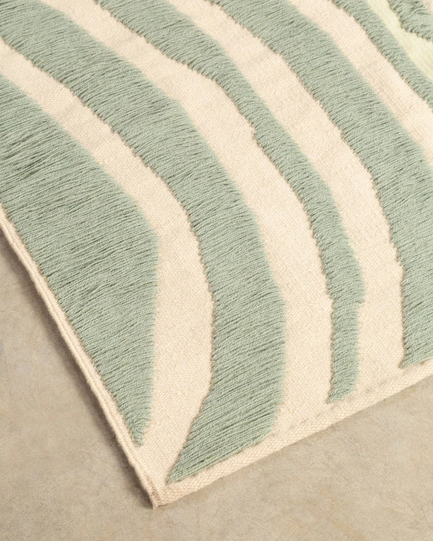 Kiliim Mint Markings Wool Rug 5 Kiliim Mint Markings Wool Rug