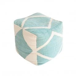 Kiliim Home Goods Riptide Pouf