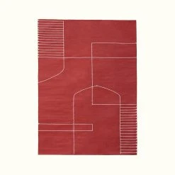 Kiliim Solid Temple Rug Home Goods