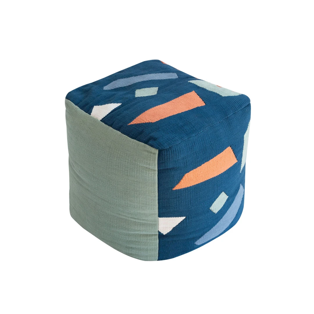 Kiliim Terrazzo Pouf 5 Kiliim Terrazzo Pouf
