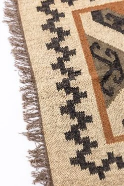 Amante Marketplace Kilim Jute Rug No. 2