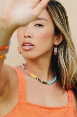 Kisiwa Cuerda One Of A Kind Hoop Earrings Jewelry