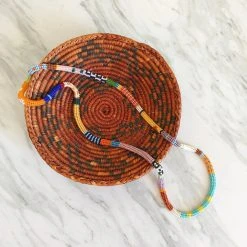 Kisiwa Cuerda One Of A Kind Beaded Necklace
