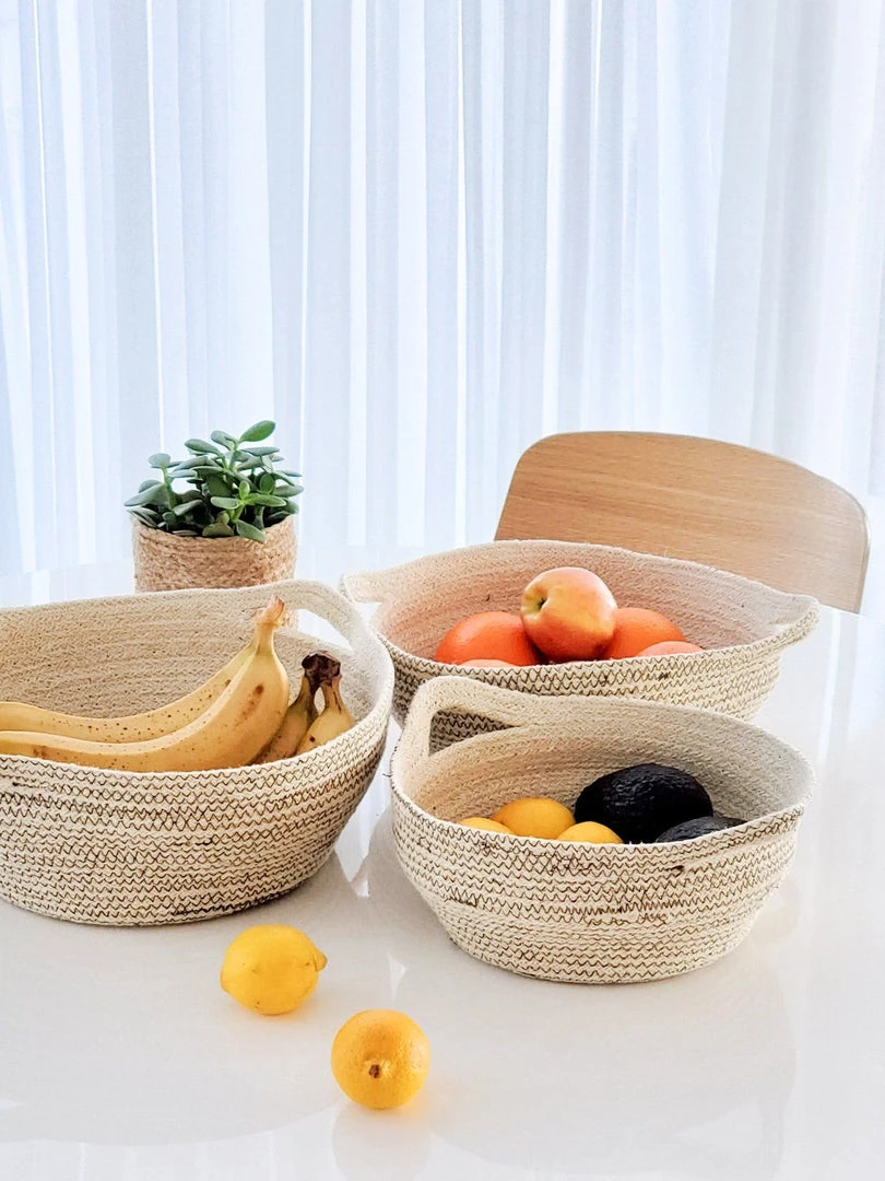 Korissa Amari Fruit Bowl Set - Brown 5 Korissa Amari Fruit Bowl Set - Brown