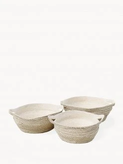 Korissa Amari Fruit Bowl Set - Brown