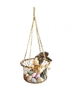 Korissa Home Goods Jhuri Single Hanging Basket 9 Korissa Home Goods Jhuri Single Hanging Basket