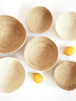 Korissa Home Goods Kata Candy Bowl Set - Natural 15 Korissa Home Goods Kata Candy Bowl Set - Natural