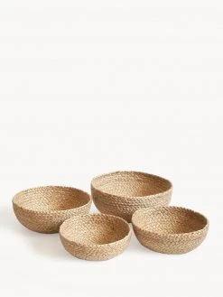 Korissa Home Goods Kata Candy Bowl Set - Natural 12 Korissa Home Goods Kata Candy Bowl Set - Natural