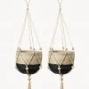 Korissa Home Goods Nadu Plant Hanger Set 2 Korissa Home Goods Nadu Plant Hanger Set