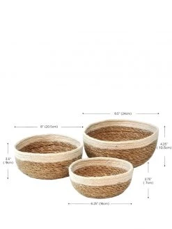 Korissa Savar Round Bowl Set