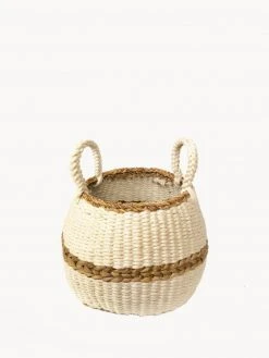 Korissa Home Goods Ula Blanco Basket