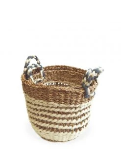 Korissa Ula Mesh Basket Set - White
