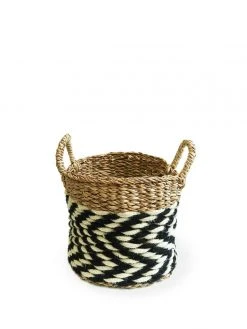 Korissa Home Goods Ula Zigzag Basket Set 16 Korissa Home Goods Ula Zigzag Basket Set