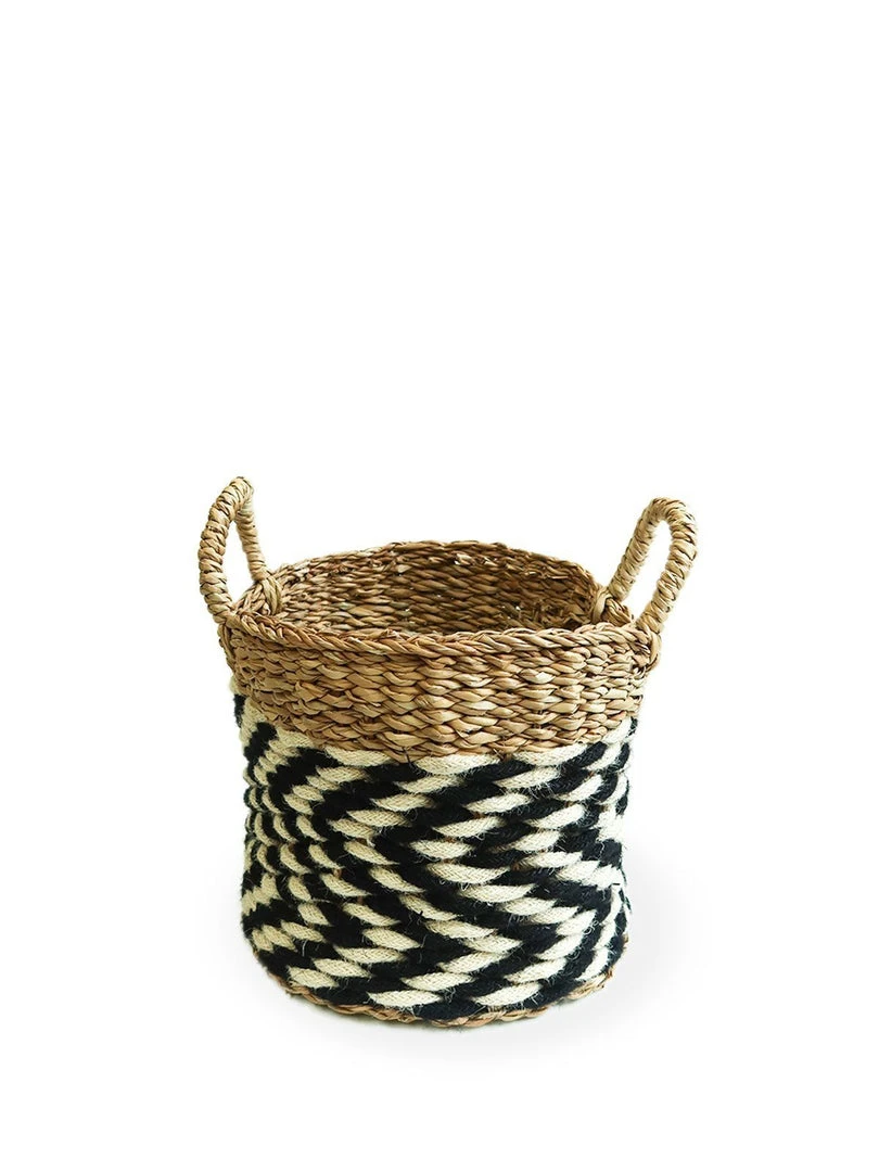 Korissa Home Goods Ula Zigzag Basket Set 9 Korissa Home Goods Ula Zigzag Basket Set