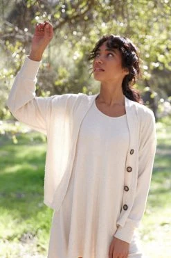 LA Relaxed New Arrivals Bloom Tencel Hachi Cardigan