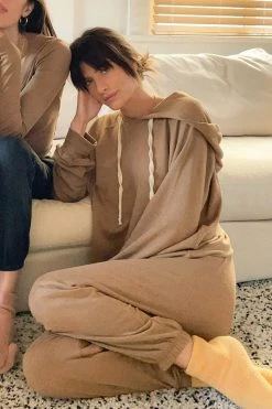 LA Relaxed Dream Fleece Modal Hoodie