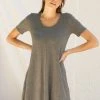 LA Relaxed New Arrivals Tencel Hachi Swing Dress 2 LA Relaxed New Arrivals Tencel Hachi Swing Dress