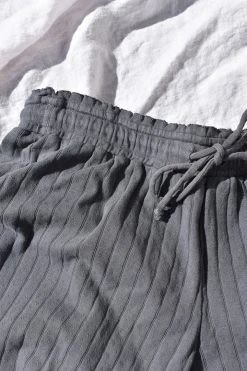 LA Relaxed New Arrivals Pointelle Flutter Short