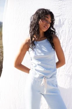 LA Relaxed Pointelle Heritage Tank