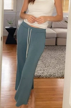 LA Relaxed Wide Leg Modal Crop Pant New Arrivals