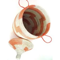 Mbare Large Patterned Hamper Basket