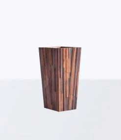 Masaya & Co. Large Hardwood Geo Planter Home Goods