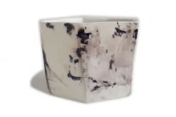 Lauren HB Studio Geo Porcelain Planter - Nebula Home Goods