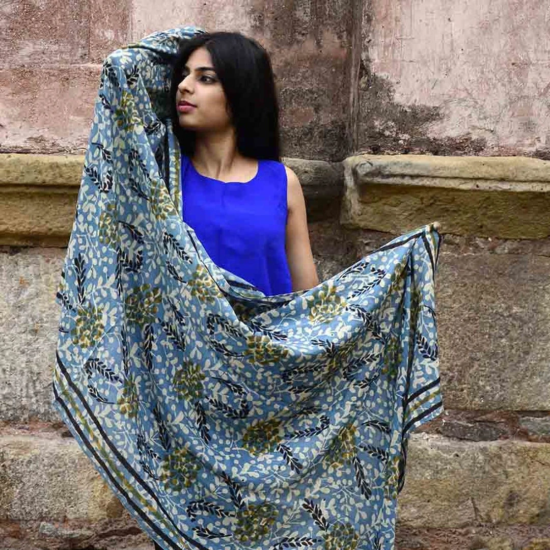 Ichcha Le Jardin Scarf Accessories 4 Ichcha Le Jardin Scarf Accessories