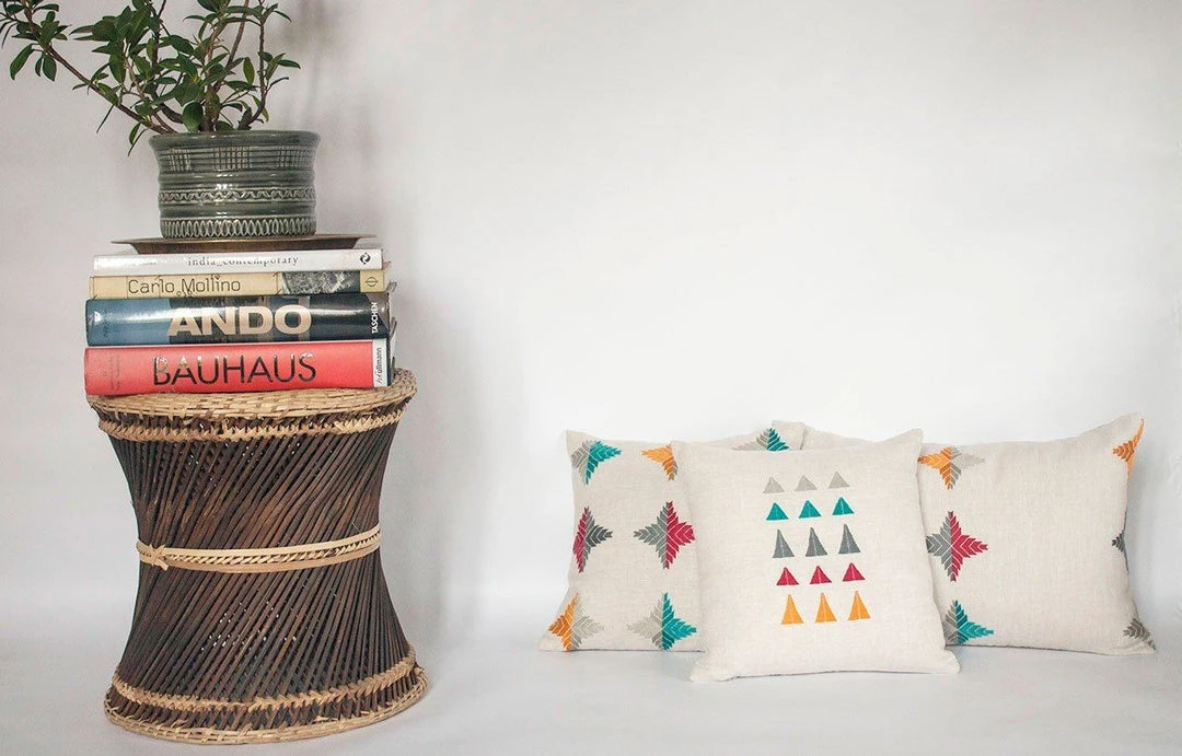 Leah Singh Home Goods Arizona Throw Pillow Cover - Sky 4 Leah Singh Home Goods Arizona Throw Pillow Cover - Sky