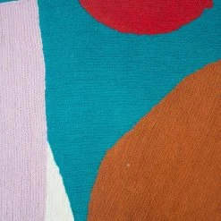 Leah Singh Home Goods Blah Blah Shapes Wool Throw Pillow Cover 14 Leah Singh Home Goods Blah Blah Shapes Wool Throw Pillow Cover