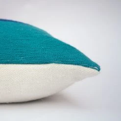 Leah Singh Home Goods Blah Blah Square Wool Throw Pillow Cover