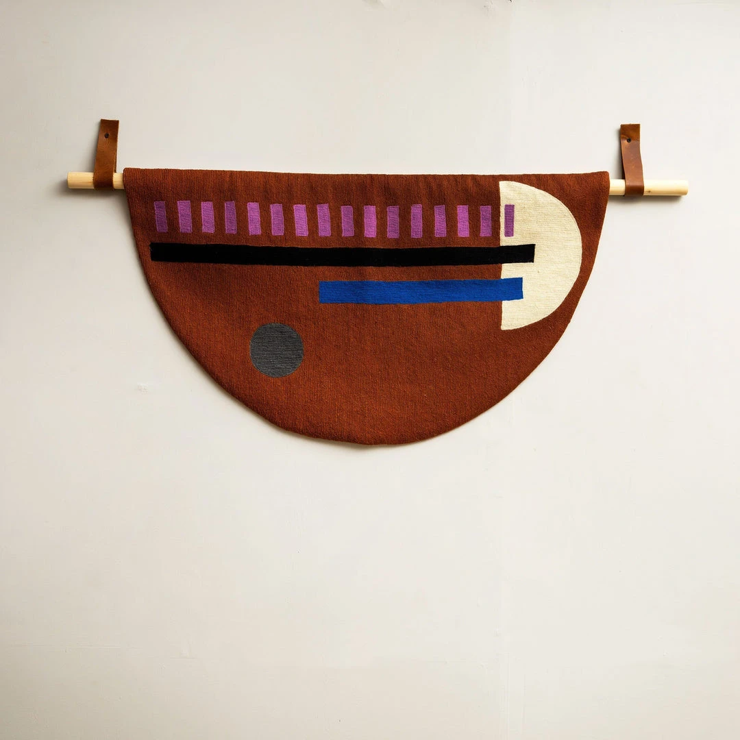 Leah Singh Dashes Wool Tapestry Home Goods 3 Leah Singh Dashes Wool Tapestry Home Goods