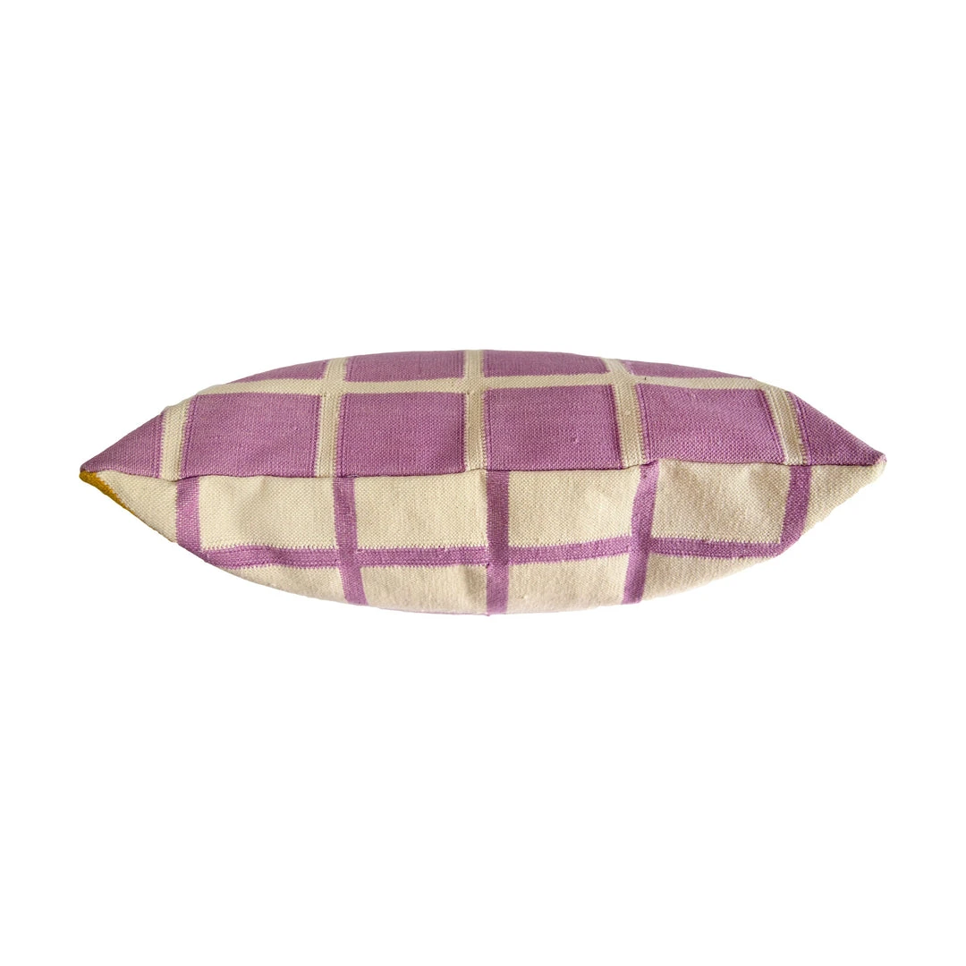 Leah Singh Diagonal Grid Reversible Throw Pillow Cover 5 Leah Singh Diagonal Grid Reversible Throw Pillow Cover