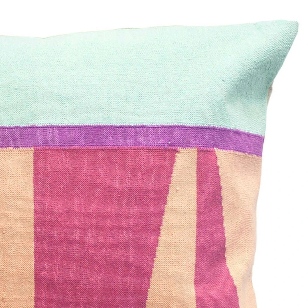 Leah Singh Handcrafted Jordan Throw Pillow Cover - Blush 5 Leah Singh Handcrafted Jordan Throw Pillow Cover - Blush