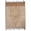 Leah Singh Lola Jute Rug - Gold Lines 2 Leah Singh Lola Jute Rug - Gold Lines