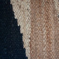 Leah Singh Margeaux Landscape Jute Rug - Black 6 Leah Singh Margeaux Landscape Jute Rug - Black