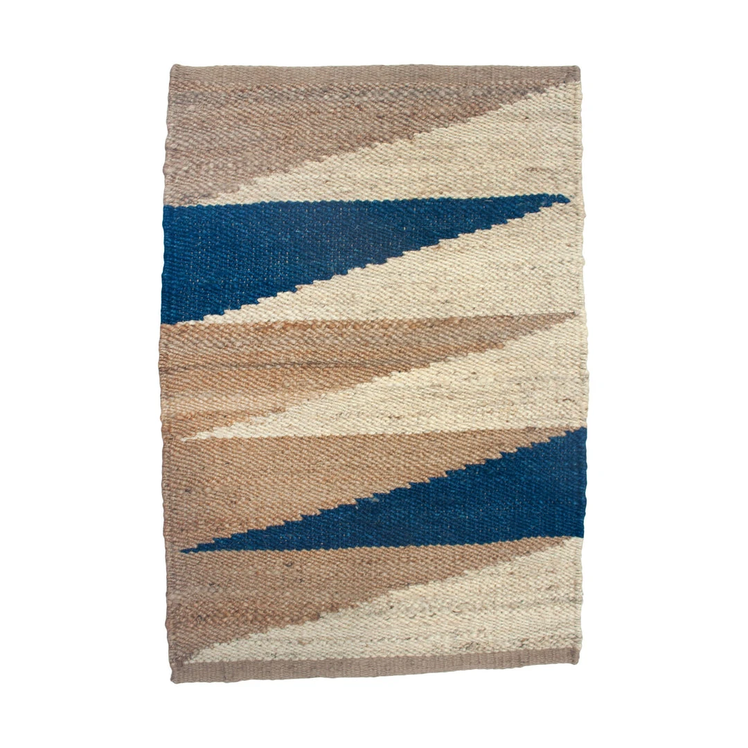 Leah Singh Margeaux Landscape Jute Rug - Blue 3 Leah Singh Margeaux Landscape Jute Rug - Blue