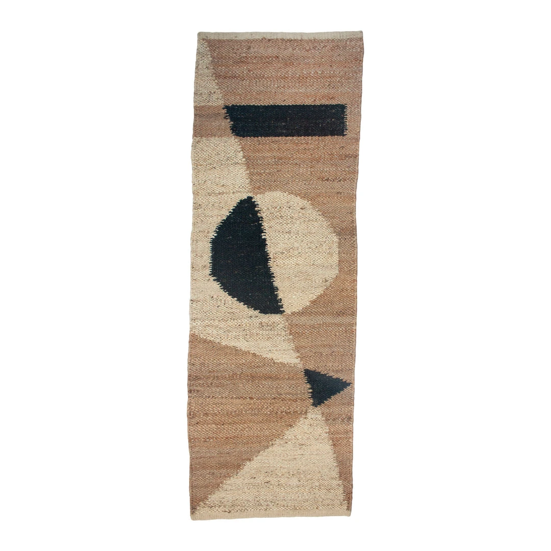 Leah Singh Margeaux Shapes Jute Runner Rug Home Goods 3 Leah Singh Margeaux Shapes Jute Runner Rug Home Goods