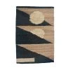 Leah Singh Margeaux Triangles Jute Rug - Black Home Goods 1 Leah Singh Margeaux Triangles Jute Rug - Black Home Goods