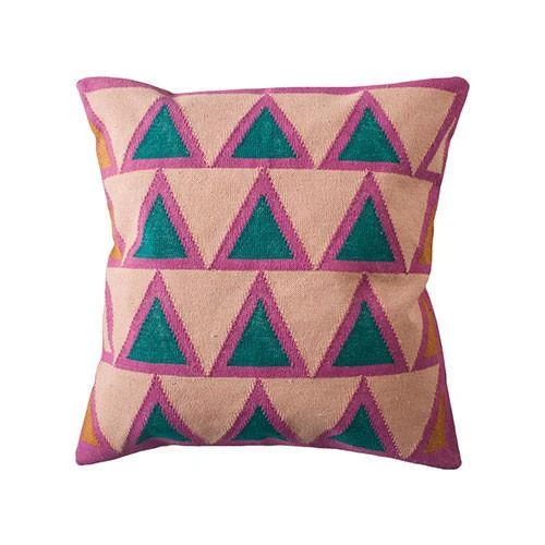 Leah Singh Home Goods Maya Throw Pillow Cover - Light Pink 3 Leah Singh Home Goods Maya Throw Pillow Cover - Light Pink