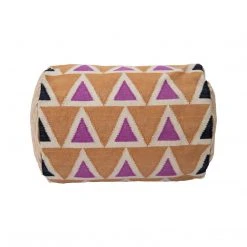 Leah Singh New Arrivals Maya Triangles Bolster Pillow